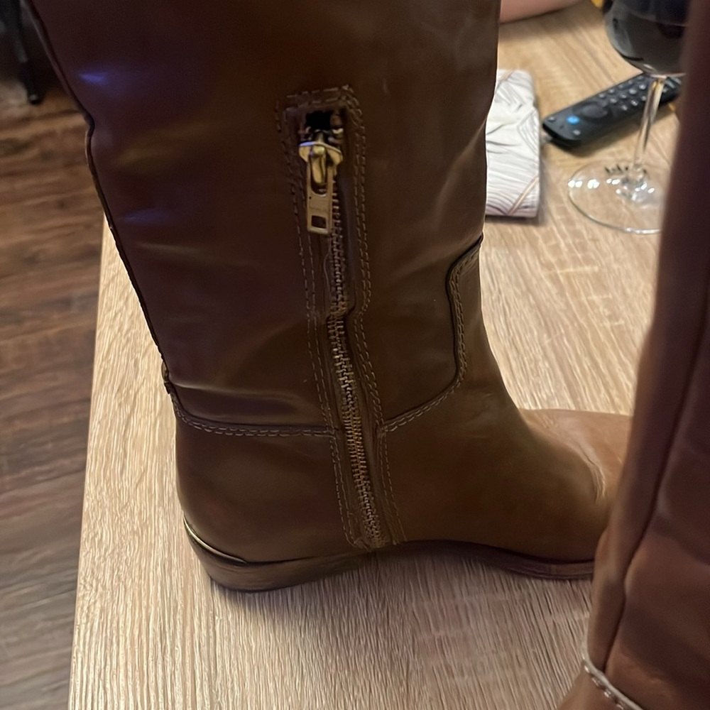 Vintage Coach Riding Boots Size 7 Brown - Picture 4 of 6